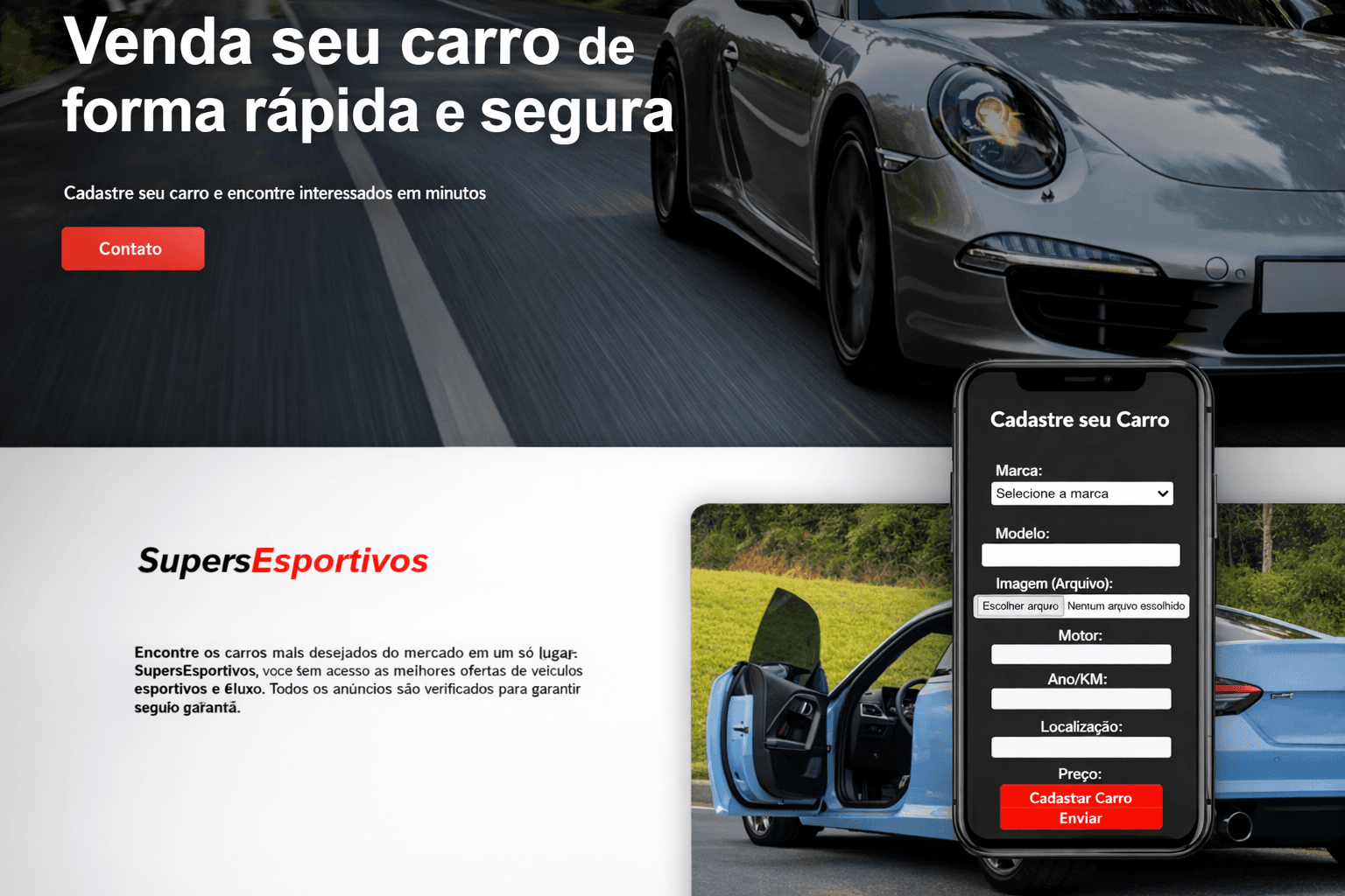 Telas do Supers Esportivos